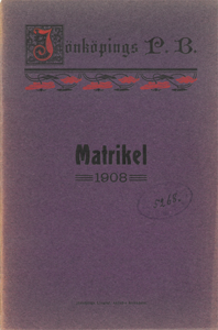 JPB Matrikel 1908