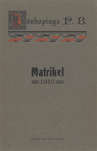 JPB Matrikel 1910