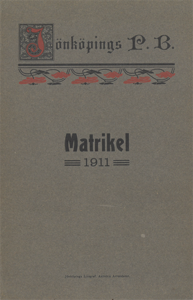 JPB Matrikel 1911