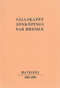 JPB-Matrikel 1953-1954